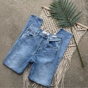 Denim Forum High Rise Slim Jeans Size 25